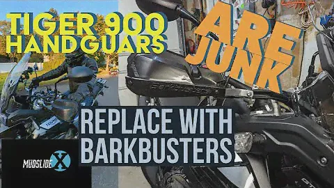 Triumph Tiger 900 Handguards - Barkbuster replacements!