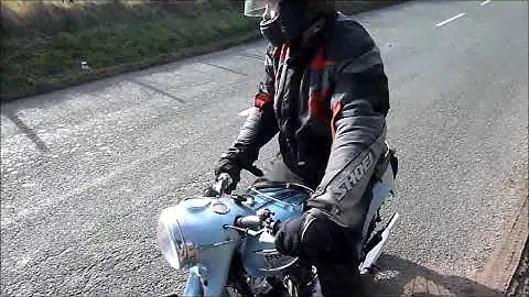 TRIUMPH 21 350cc 3TA UNIT RUN PAST/ DEMO