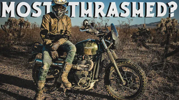 Most Thrashed Street Scrambler in the World?