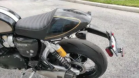 2020 Triumph Thruxton TFC Walkaround