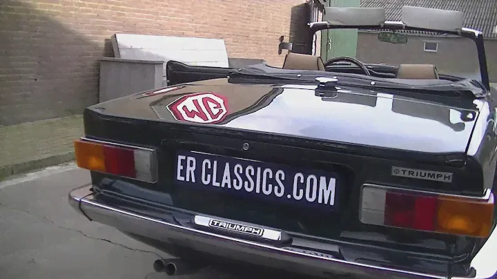 Triumph TR6 1973 Restored in very good condition-VIDEO- www.ERclassics.com