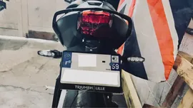 🛍 Номерной знак для Triumph Street Triple 675 Daytona 675 R