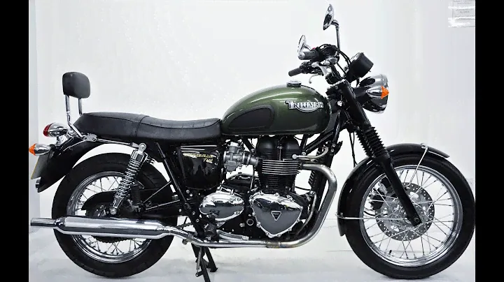 Triumph T100 Bonneville 2008 Green