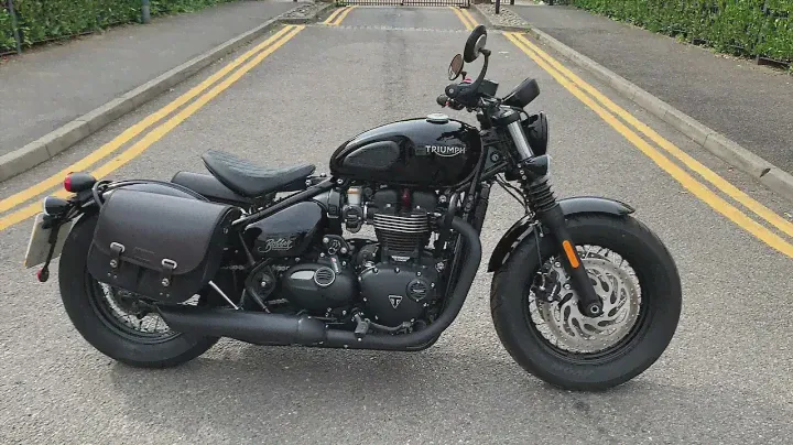 2019 Triumph Bonneville Bobber Black 1200