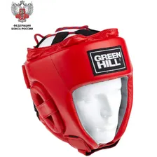 Шлем TRIUMPH с лого Фед. бокса Green Hill HGT-9411L