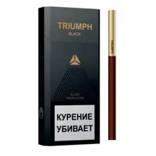 Сигареты с фильтром Triumph Black Slims (New)