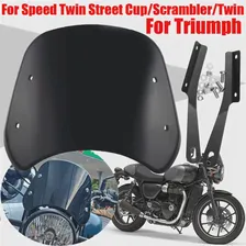 Для Triumph Speed Twin Street Cup Scrambler Twin Аксессуары Ретро Ветровое стекло Ветрозащитный кожух Защитные Детали