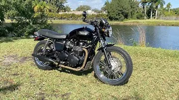 2008 TRIUMPH BONNEVILLE WALK AROUND VIDEO!