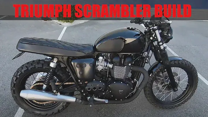 Triumph Scrambler Build Timelapse
