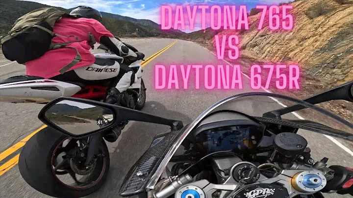 Triumph Daytona 765 Moto 2 vs Triumph Daytona 675r