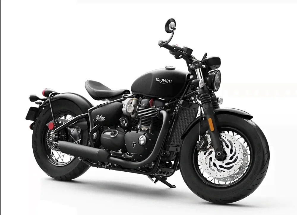 Мотоцикл Triumph Bonneville Bobber-0