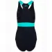 Купальник для плавания 25Degrees Triumph, полиамид Black\Green