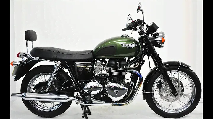 Triumph Bonneville T100 2008 Green