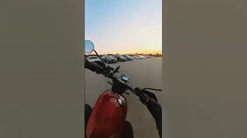 Triumph Scrambler 400x work commute PoV #triumph400x #triumph