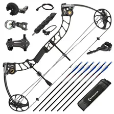 Блочный лук Bowmaster Triumph 31/60 Rh в комплекте черный