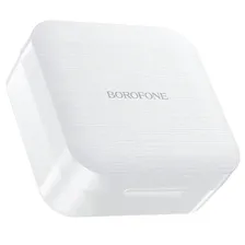 Наушники вакуумные беспроводные BOROFONE BE40 Triumph TWS wireless earphonesl Bluetooth (белый)