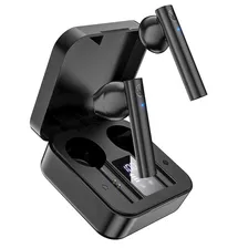 Наушники беспроводные Bluetooth TWS Borofone BE40 Triumph, черные