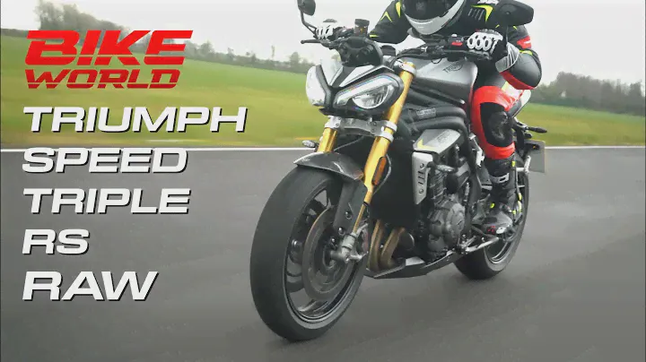 2021 Triumph Speed Triple RS | Raw Track Footage, Just Engine And Knee Sliders!