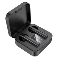 Наушники True Wireless Borofone с микрофоном BE40 Triumph, черный (41233)